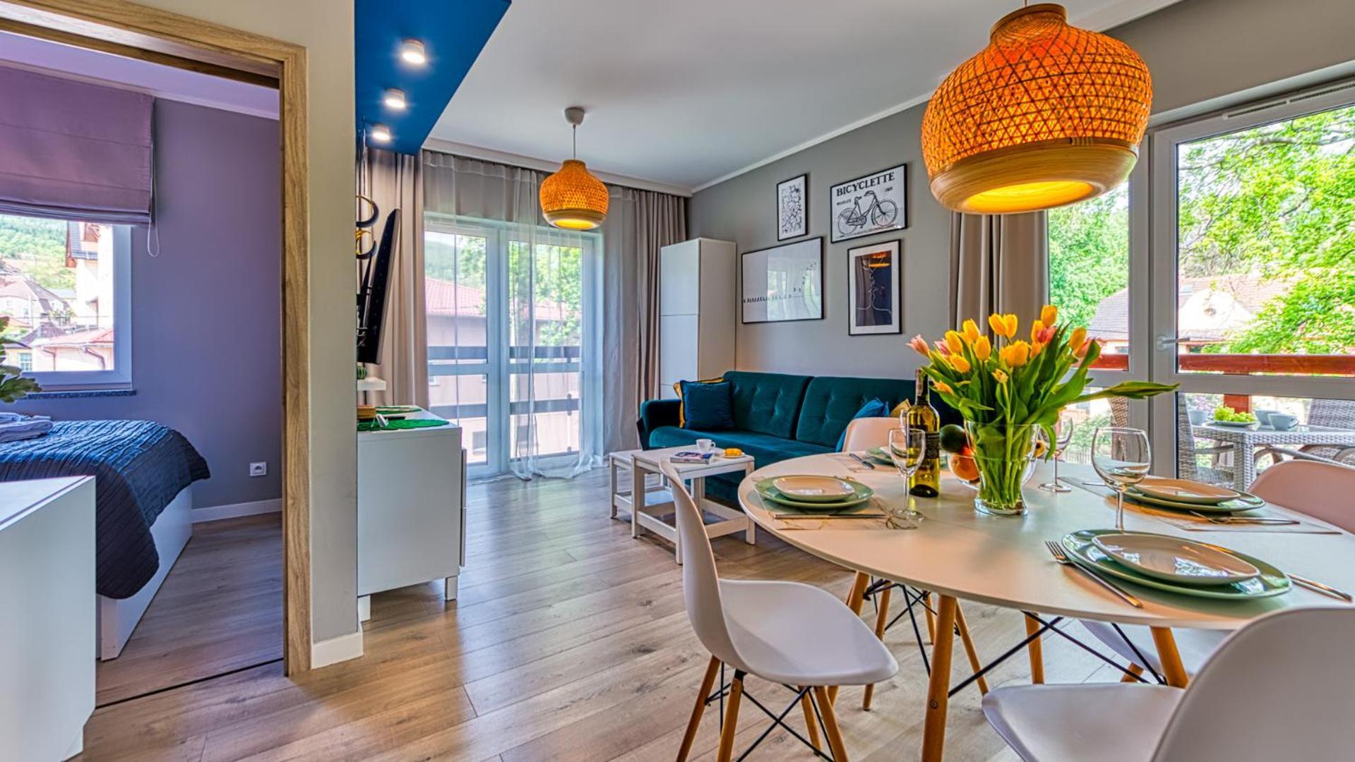 Apartament Dwa Ksiezyce - 5D Apartamenty Świeradów-Zdrój Exteriör bild