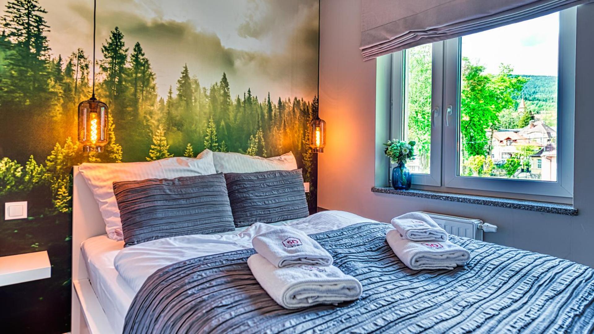 Apartament Dwa Ksiezyce - 5D Apartamenty Świeradów-Zdrój Exteriör bild